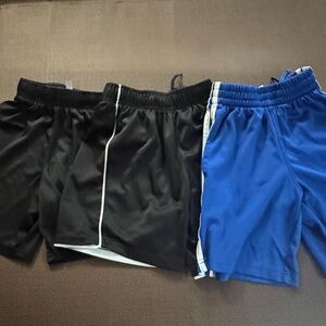Youth soccer shorts lot of 3 size small 8